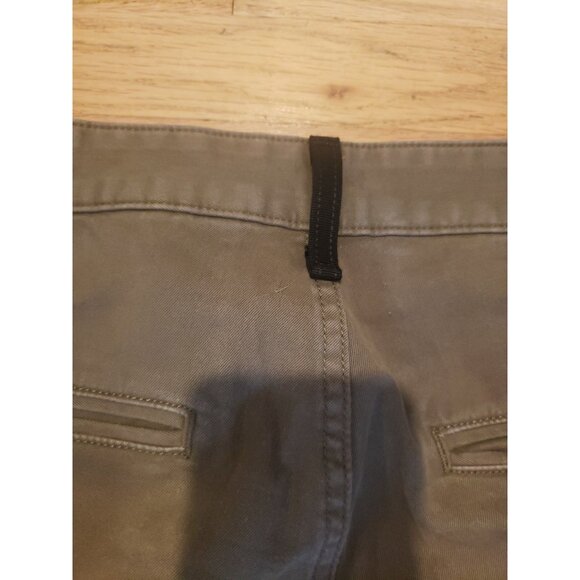 Rag Bone Twill Chino Pants Unisex Mens Army Green Stretch 32 X  32 - Picture 6 of 9